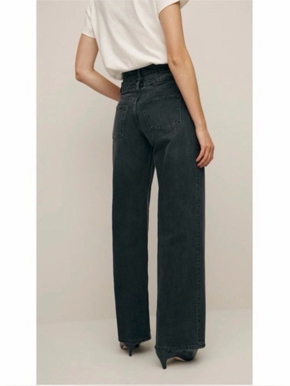 Reformation Cary Double Waistband High Rise Jeans 27 - Picture 3 of 12